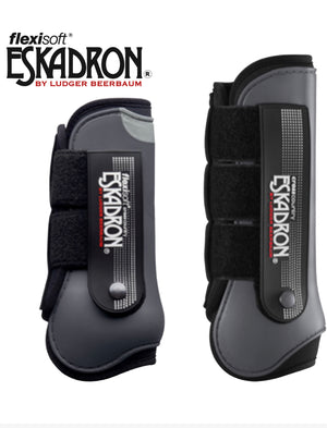 Eskadron Polo Horse Boots - Black Fronts