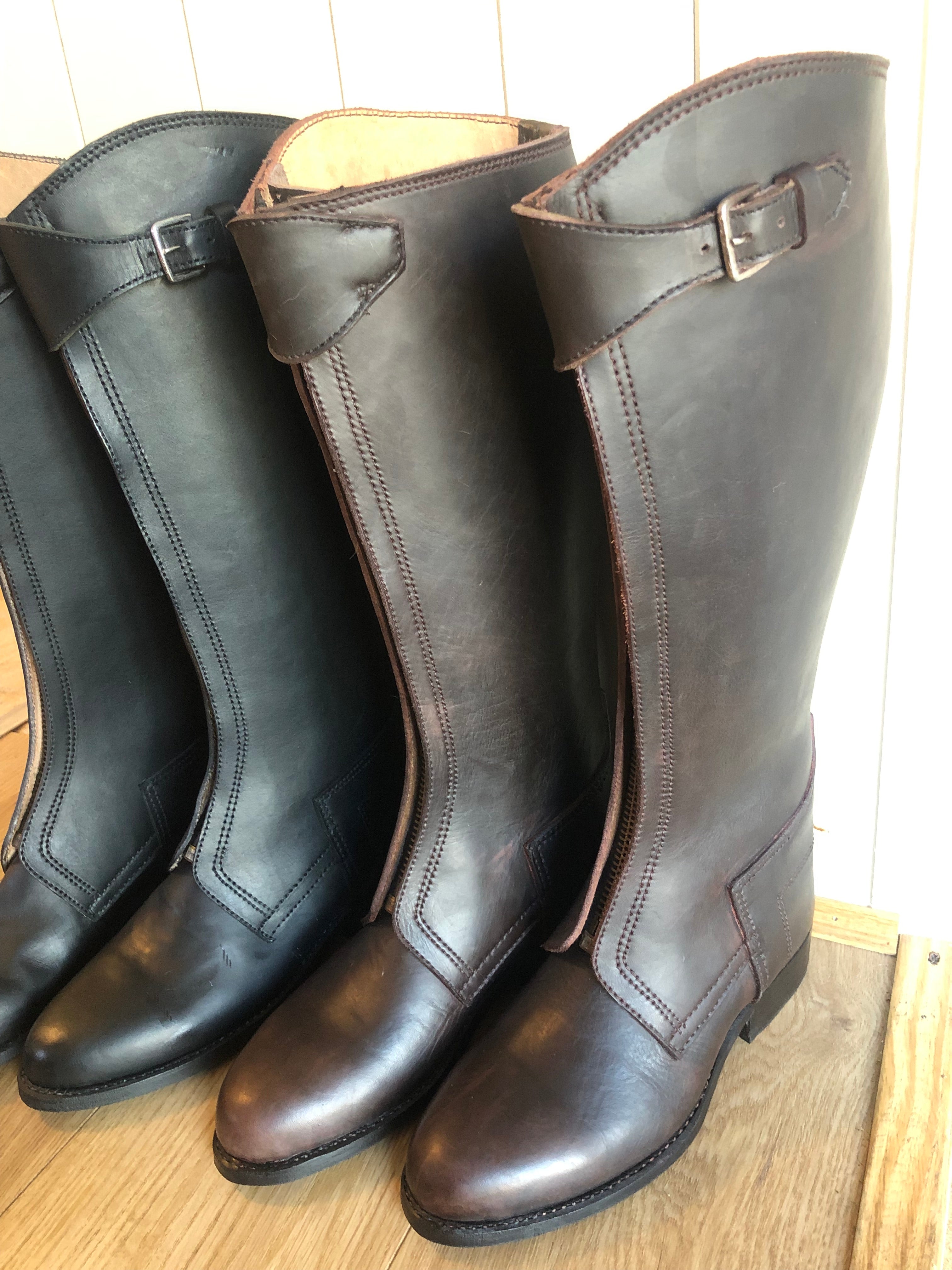 polo boots leather