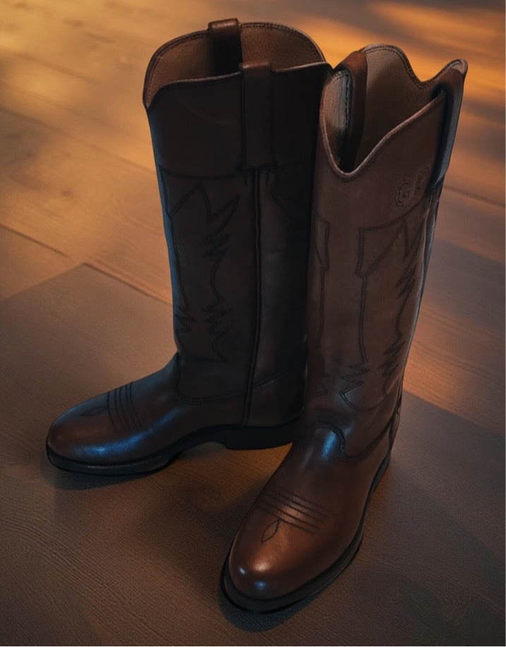 Western style mens Polocrosse boots australia 