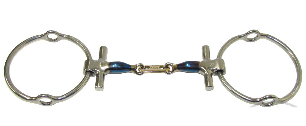 Control Plate TBar Polo Gag Bit