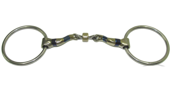 Loose ring McHardy Bomber bit for training horses