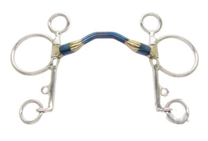 This pelham bit is the best for horses that won't stop while playing polo. 