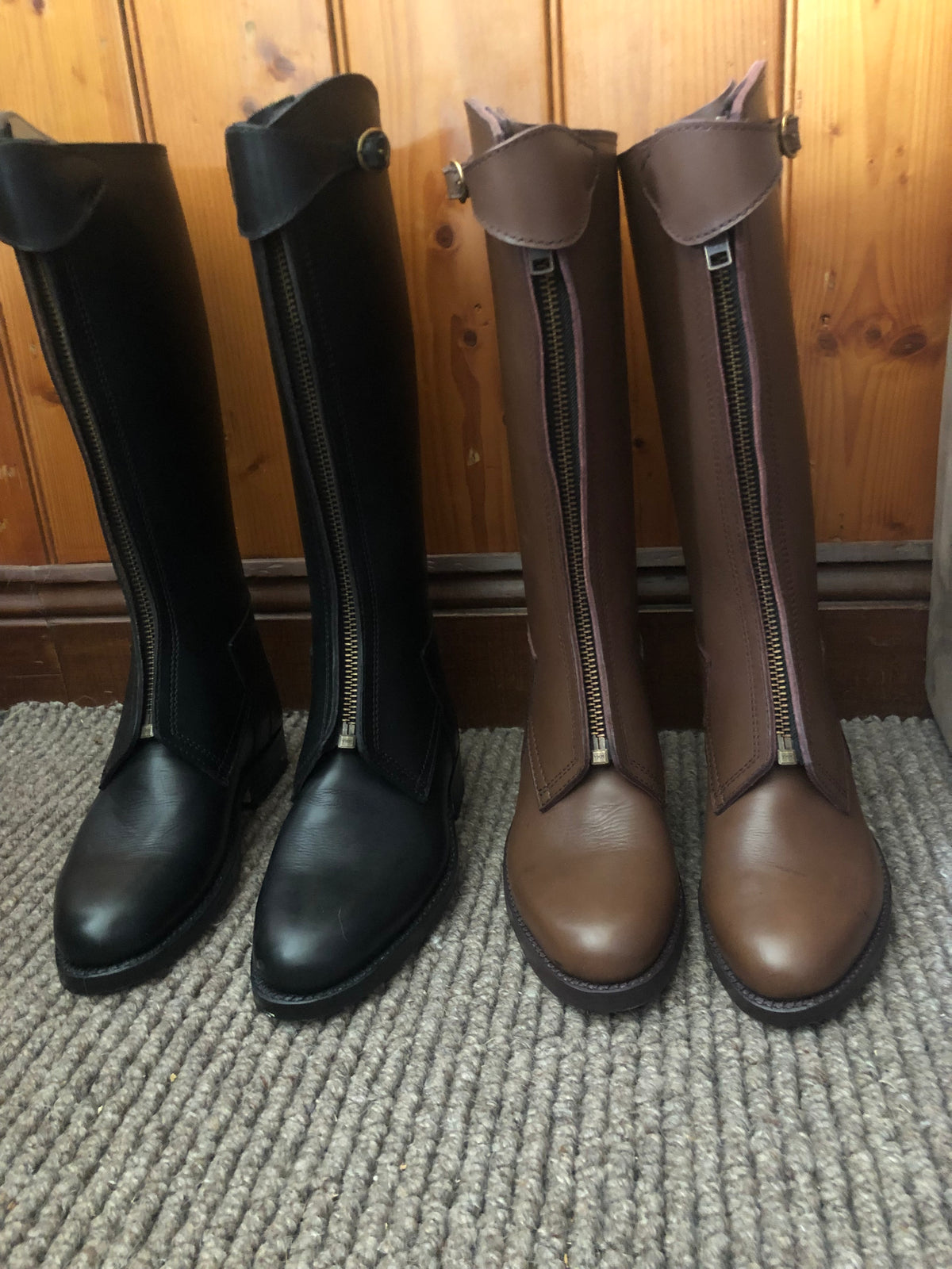 Mens polo riding sales boots