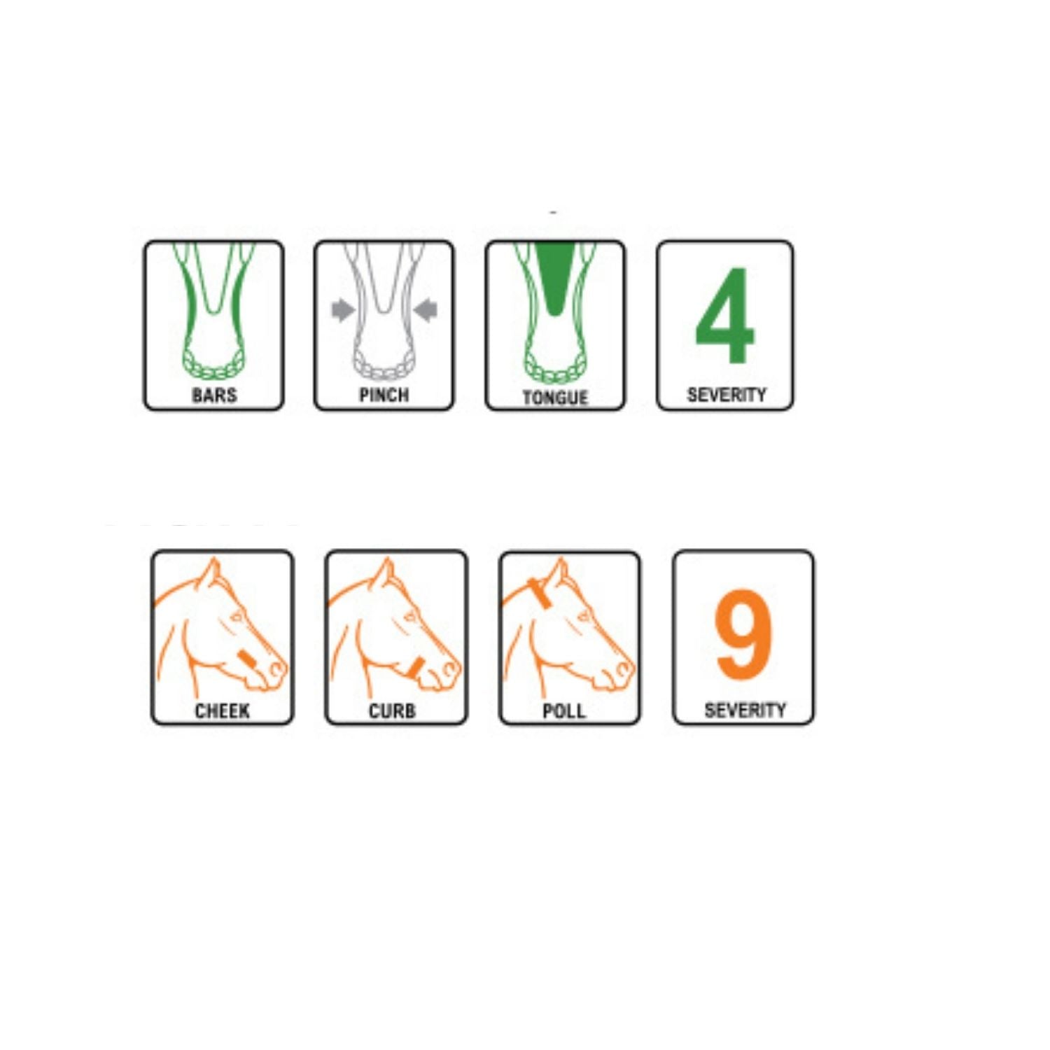 This pelham bit is the best for horses that won't stop while playing polo. 