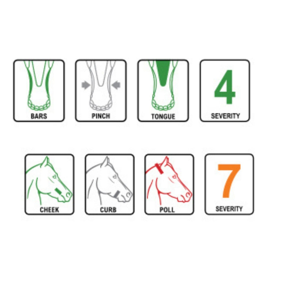 Polo Gag Snaffle Comfy Lockup TBar Bomber Bit